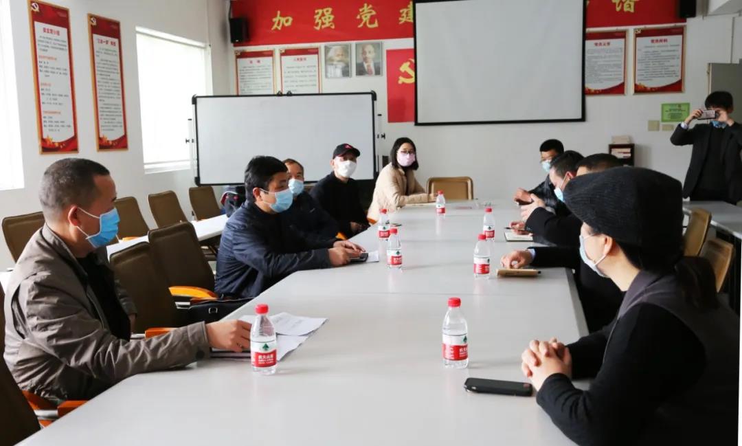 温州市总工会副主席李云中等一行走访温州公司