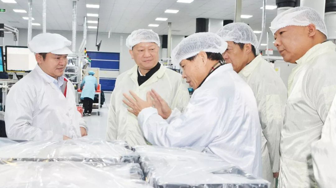 记市委常委、嘉兴经济技术开发区党工委书记陈利众一行莅临科博达产业基地走访调研