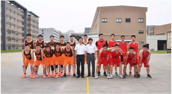 嘉兴公司与科世科篮球友谊赛记实