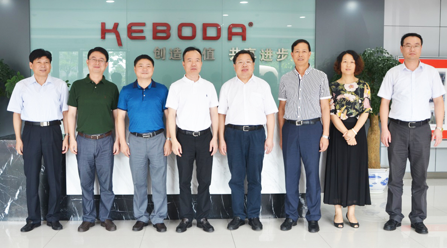 嘉兴经济开发区新任管委会主任盛付祥莅临浙江科博达调研