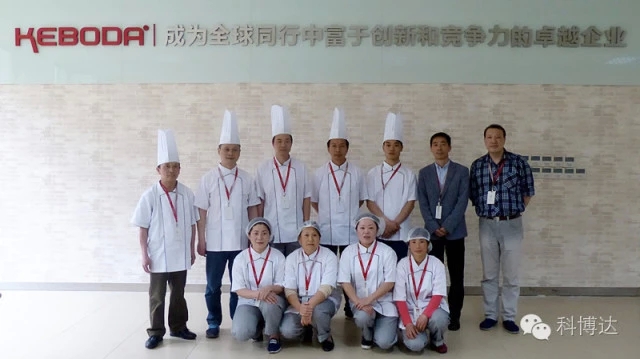 倾心打造科博达食堂“家”文化